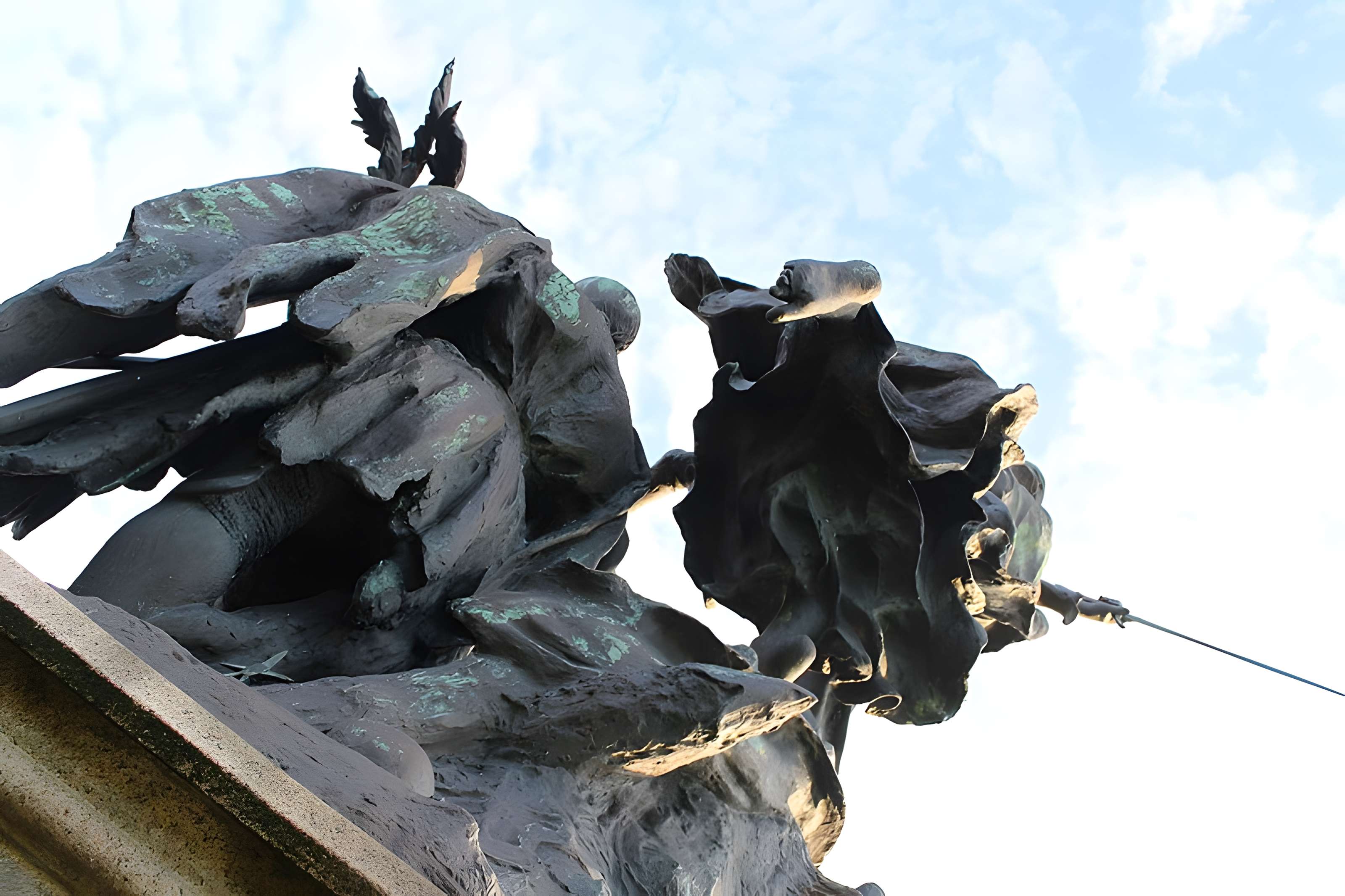 Groupe sculpté de la bataille de Formigny