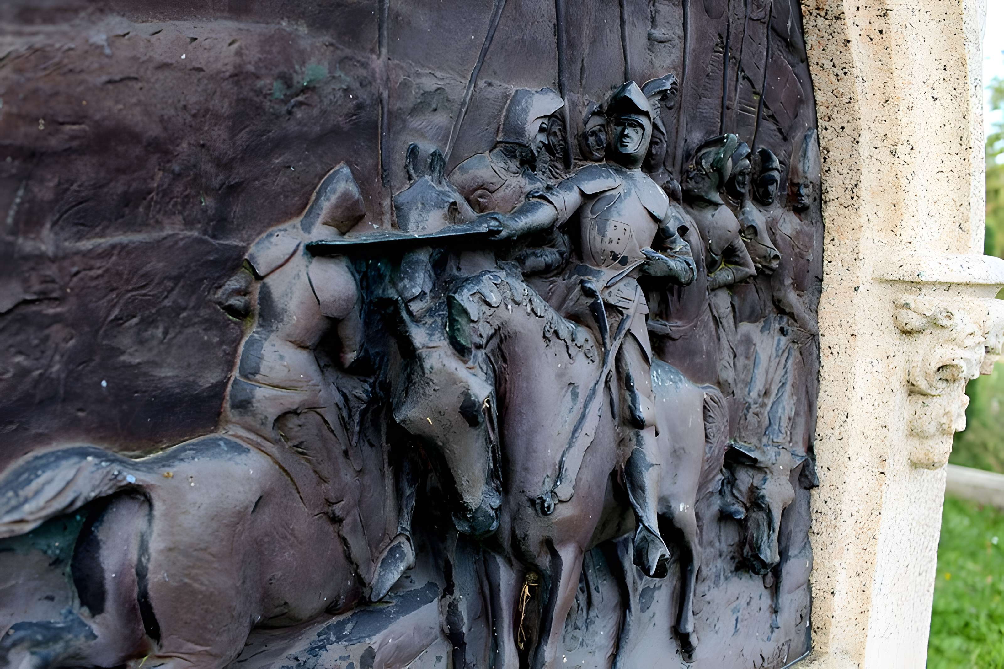 Groupe sculpté de la bataille de Formigny