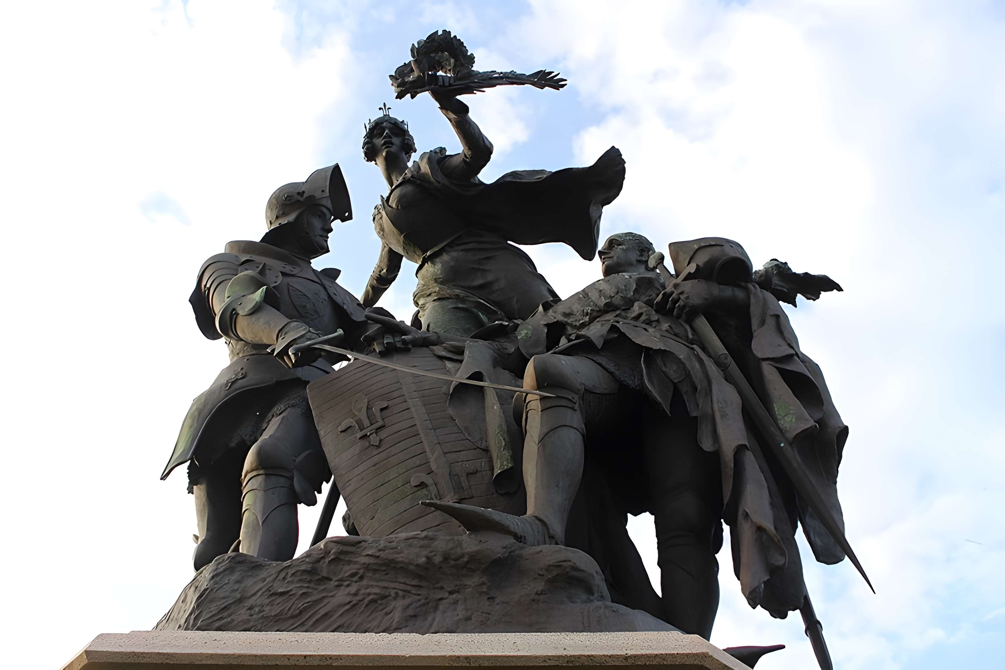 Groupe sculpté de la bataille de Formigny