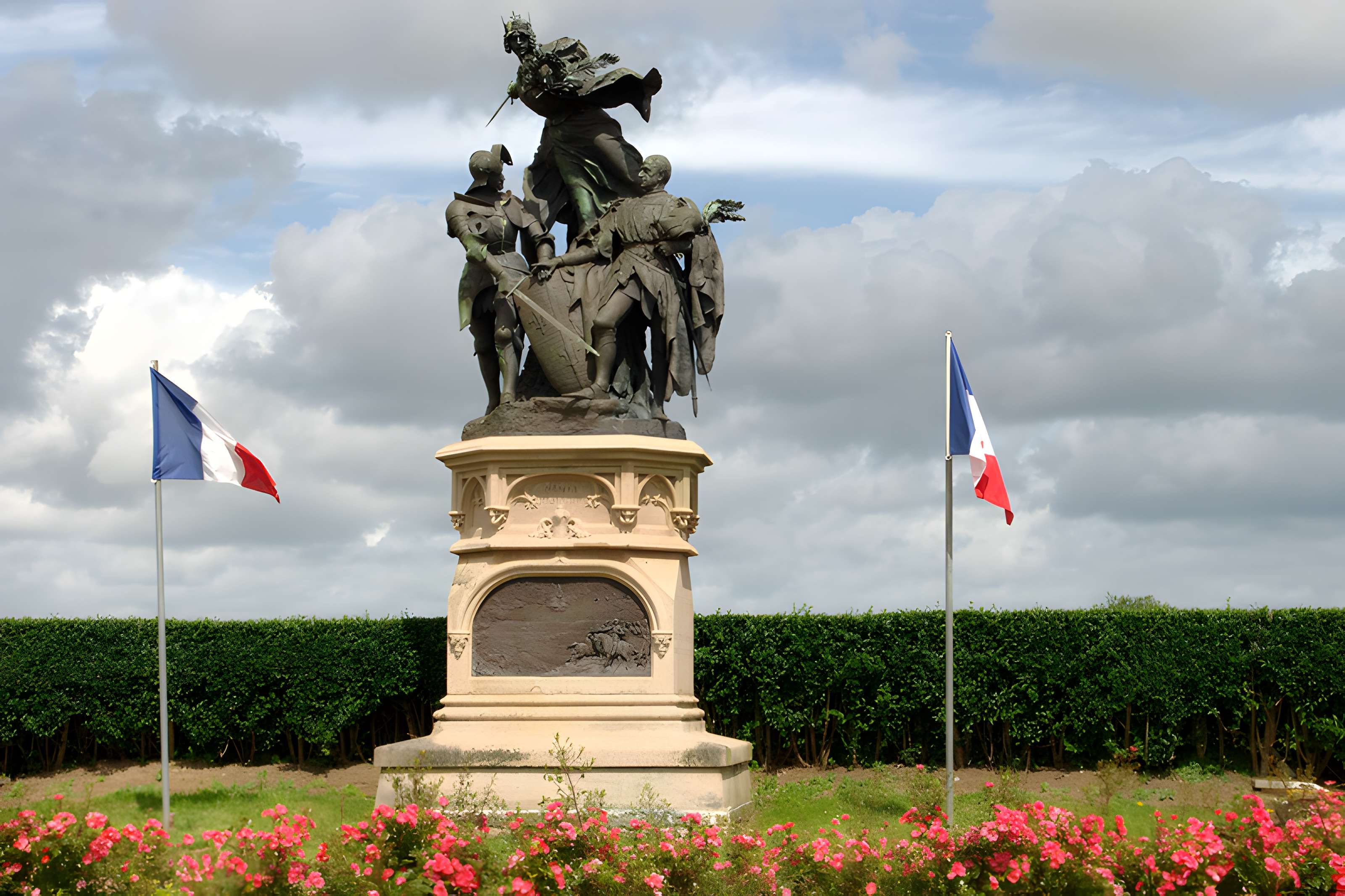Groupe sculpté de la bataille de Formigny