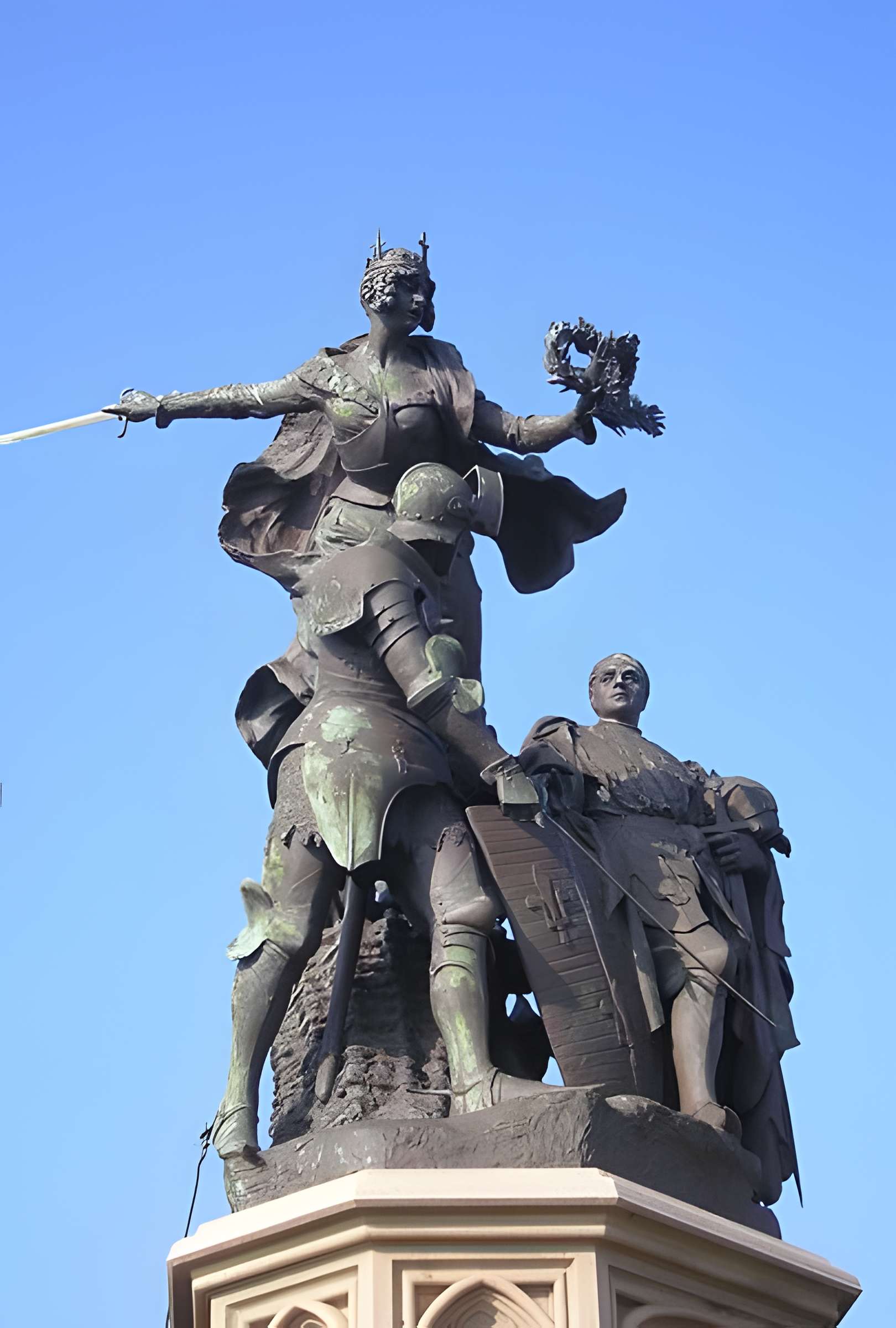 Groupe sculpté de la bataille de Formigny