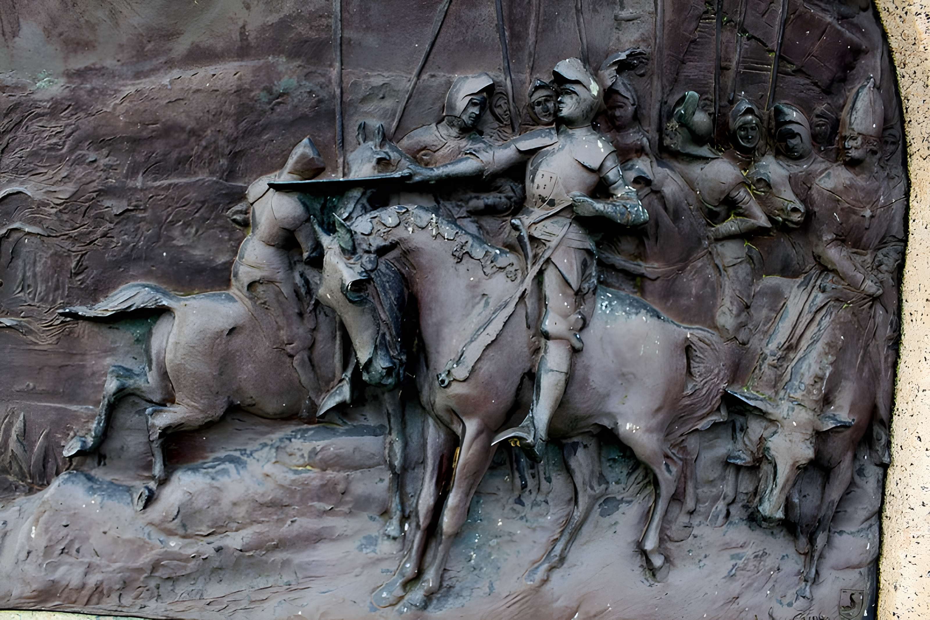 Groupe sculpté de la bataille de Formigny