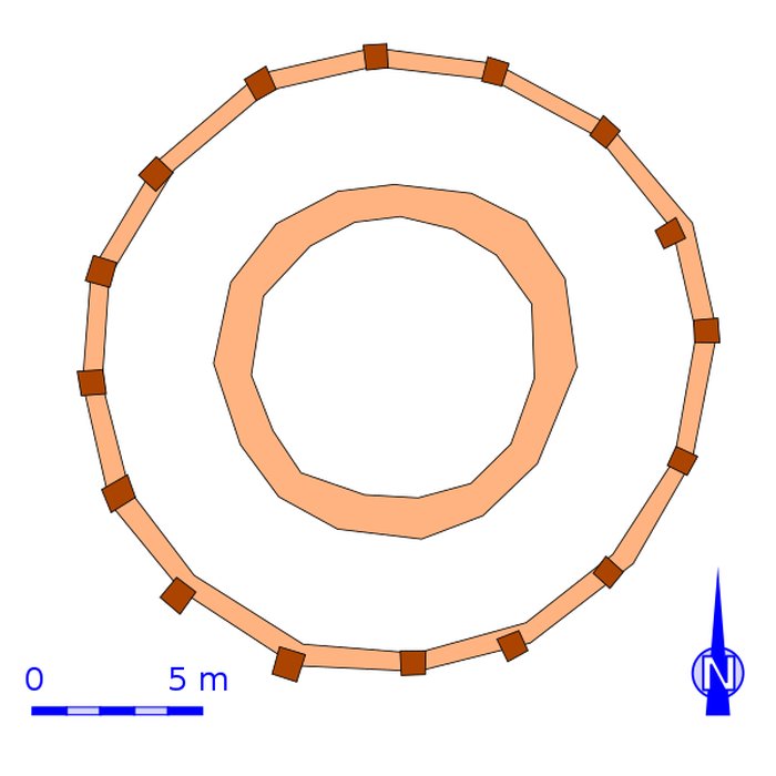 Photo de Temple gallo-romain de type fanum