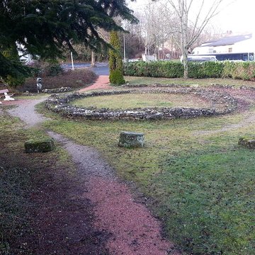 Temple gallo-romain de type fanum