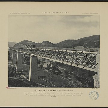 Viaduc de la Sumène également sur commune de Méallet