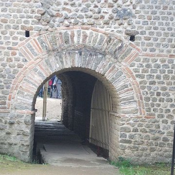 Restes dun amphithéâtre