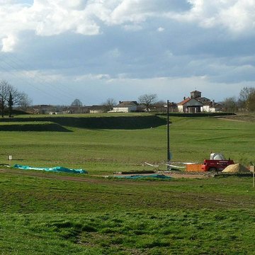 Restes dun amphithéâtre