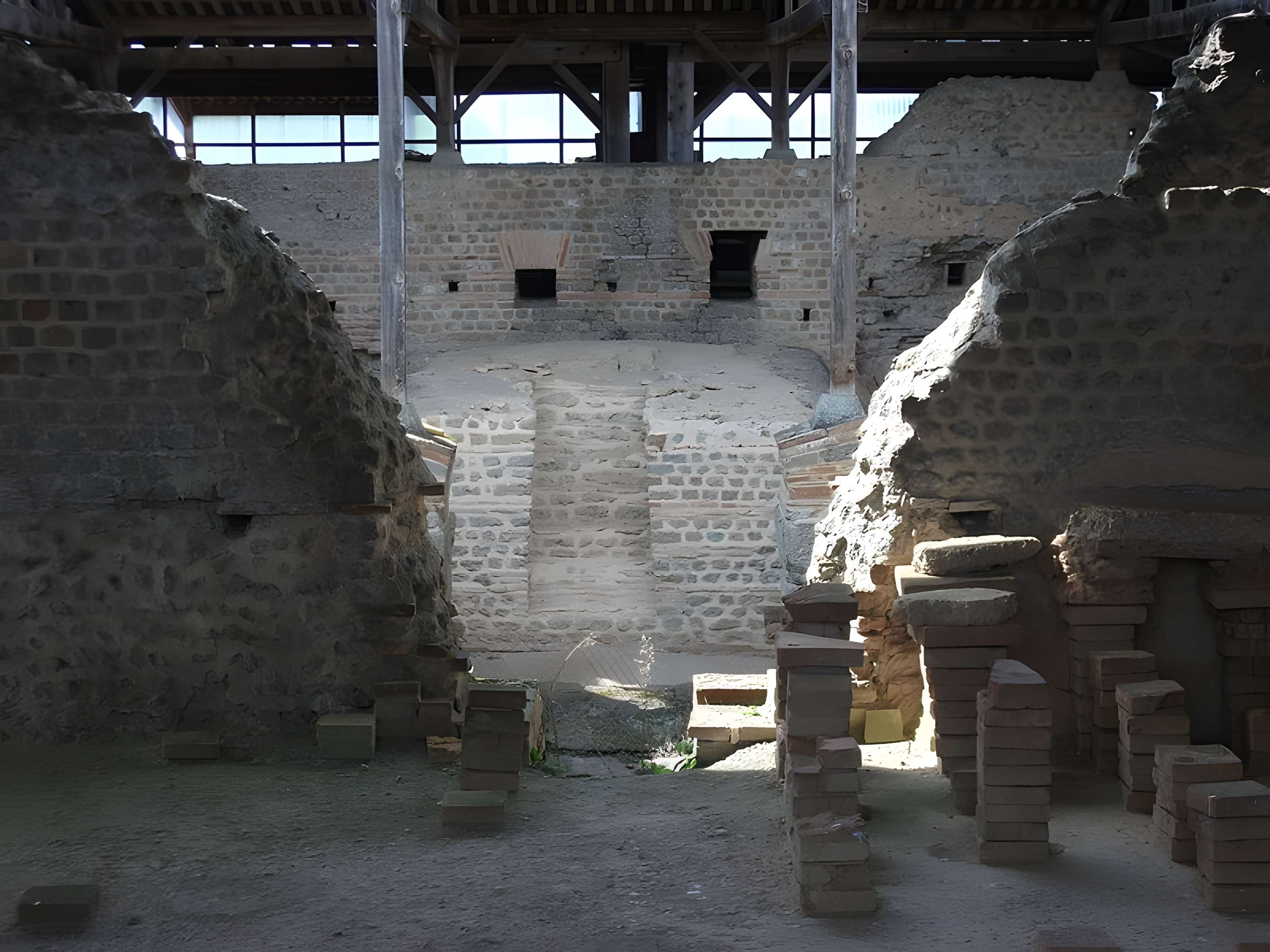 Restes d'un amphithéâtre