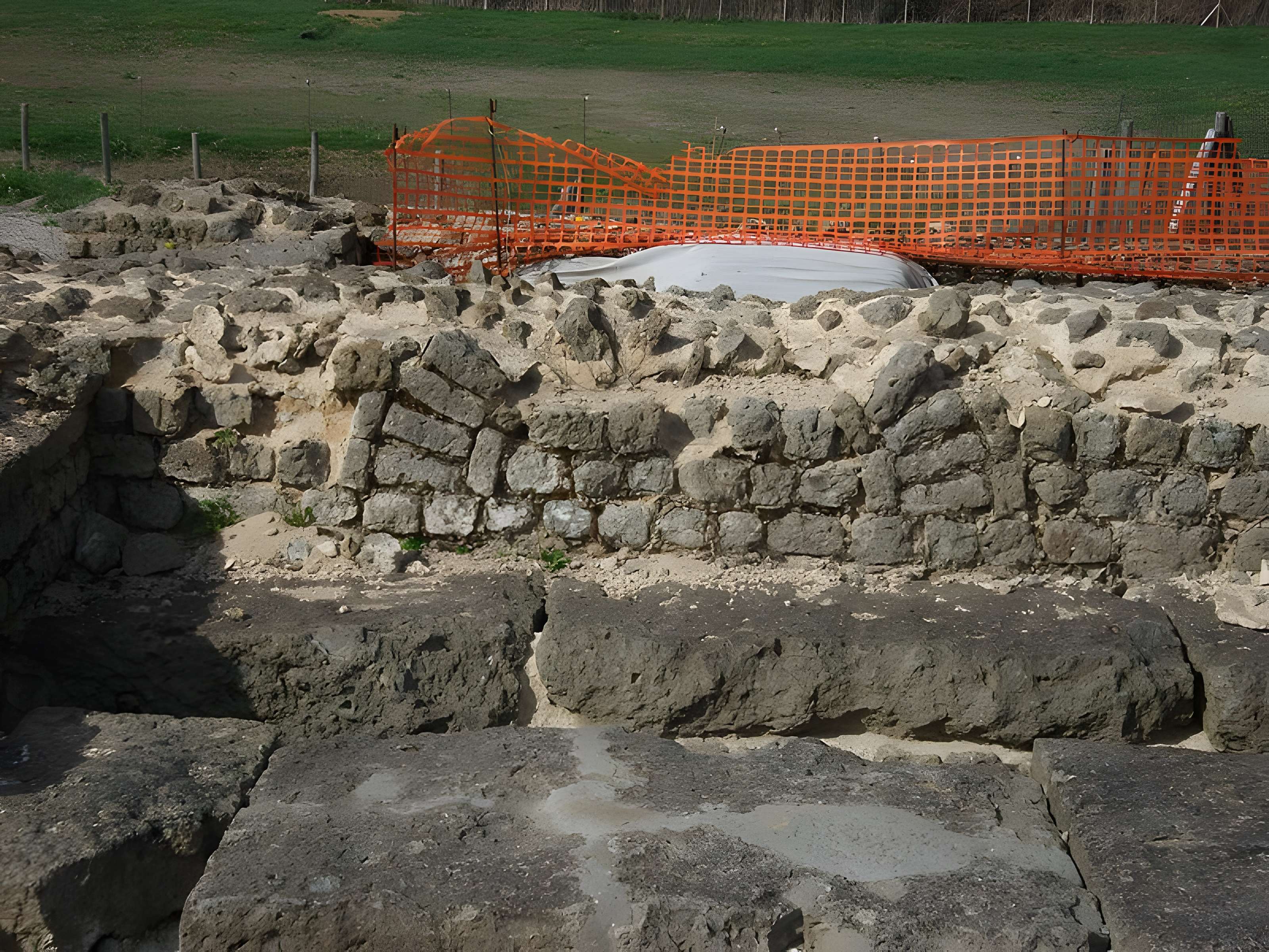 Restes d'un amphithéâtre
