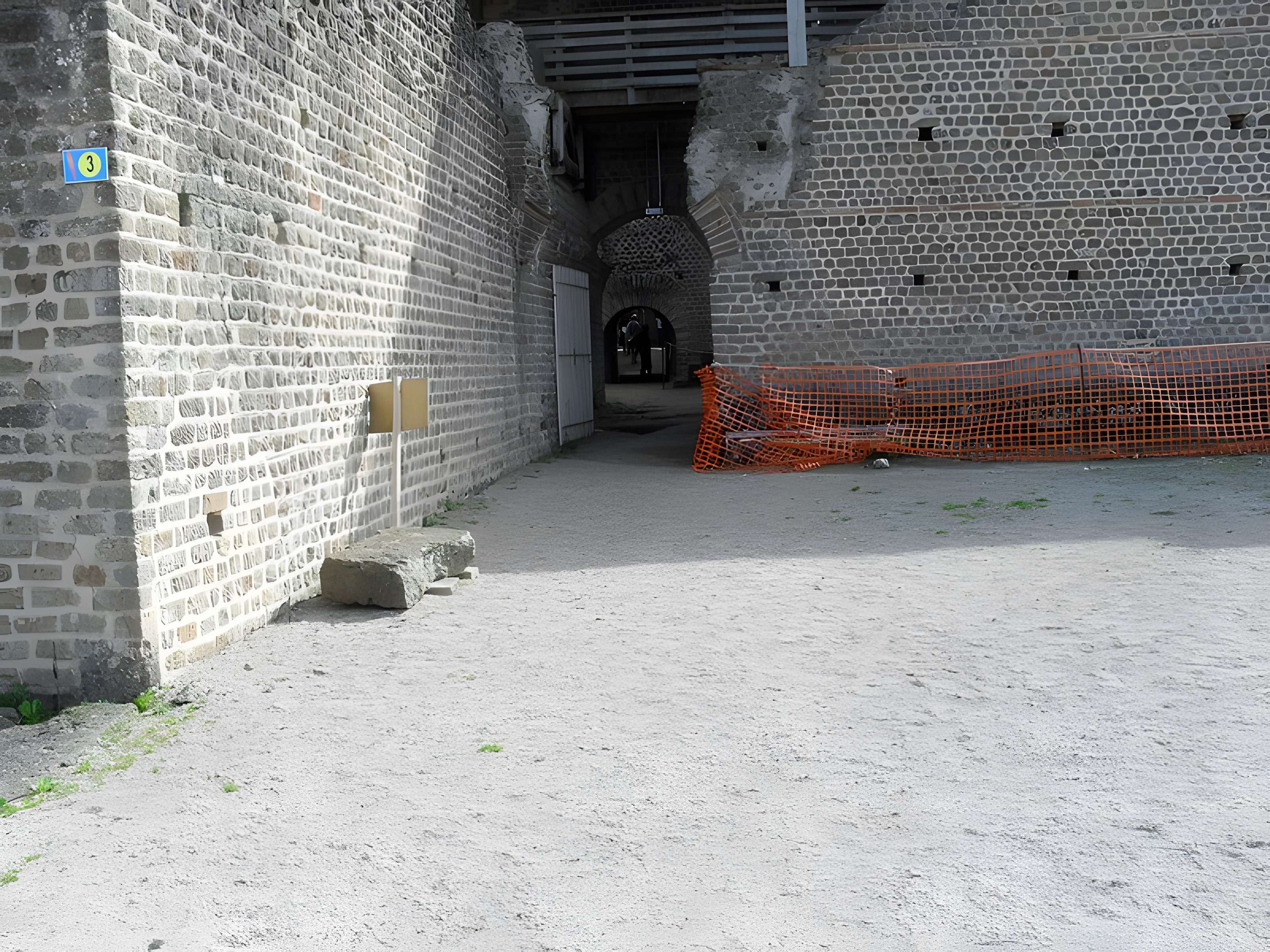 Restes d'un amphithéâtre