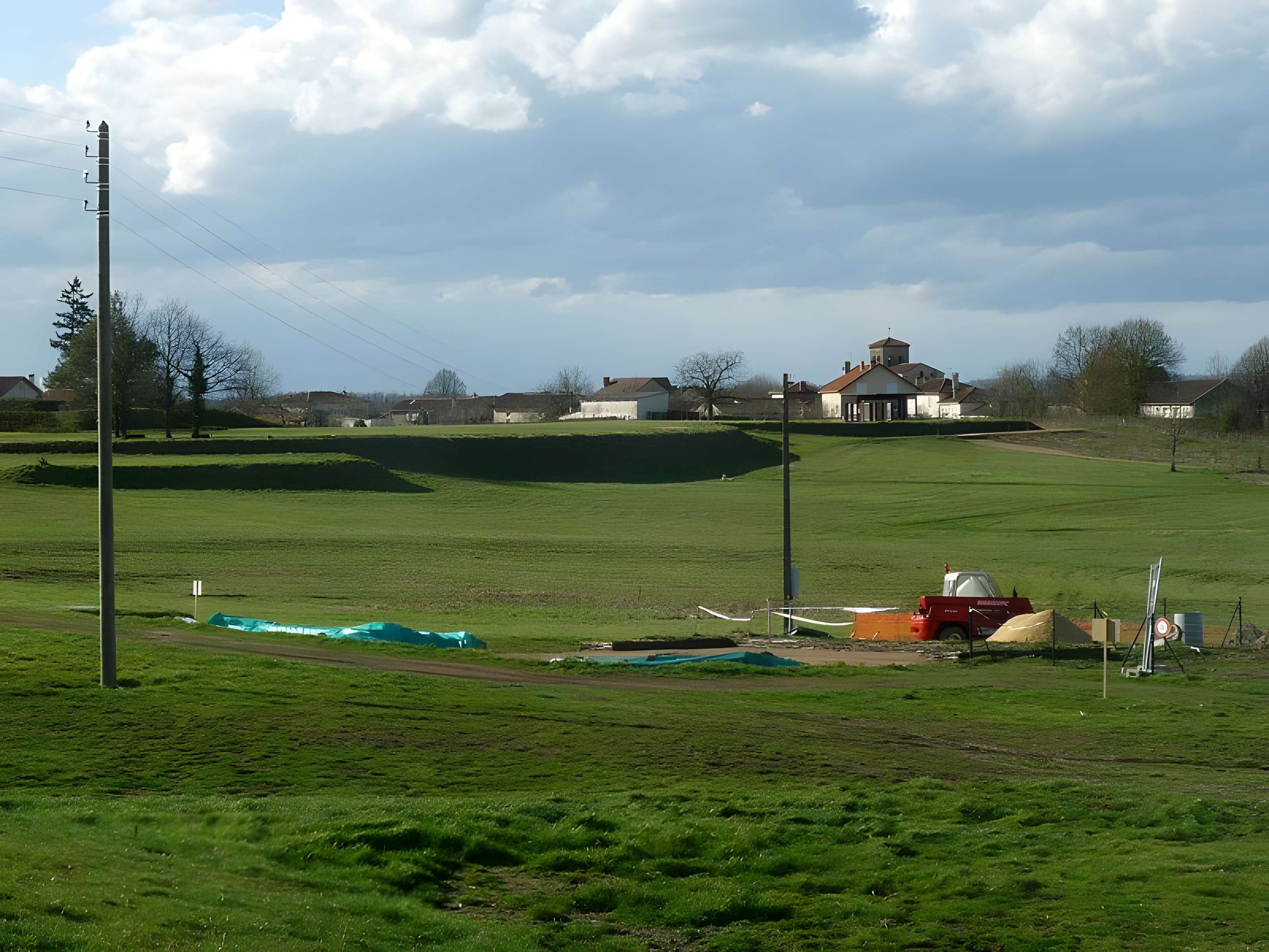 Vestiges de la villa gallo-romaine de Cassinomagus
