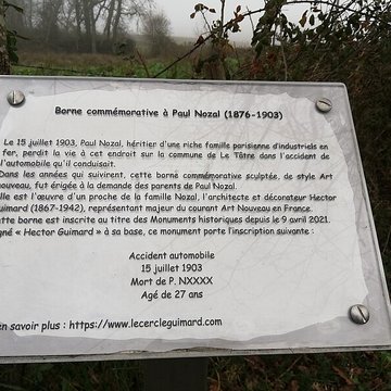Monument commémoratif à Paul Nozal
