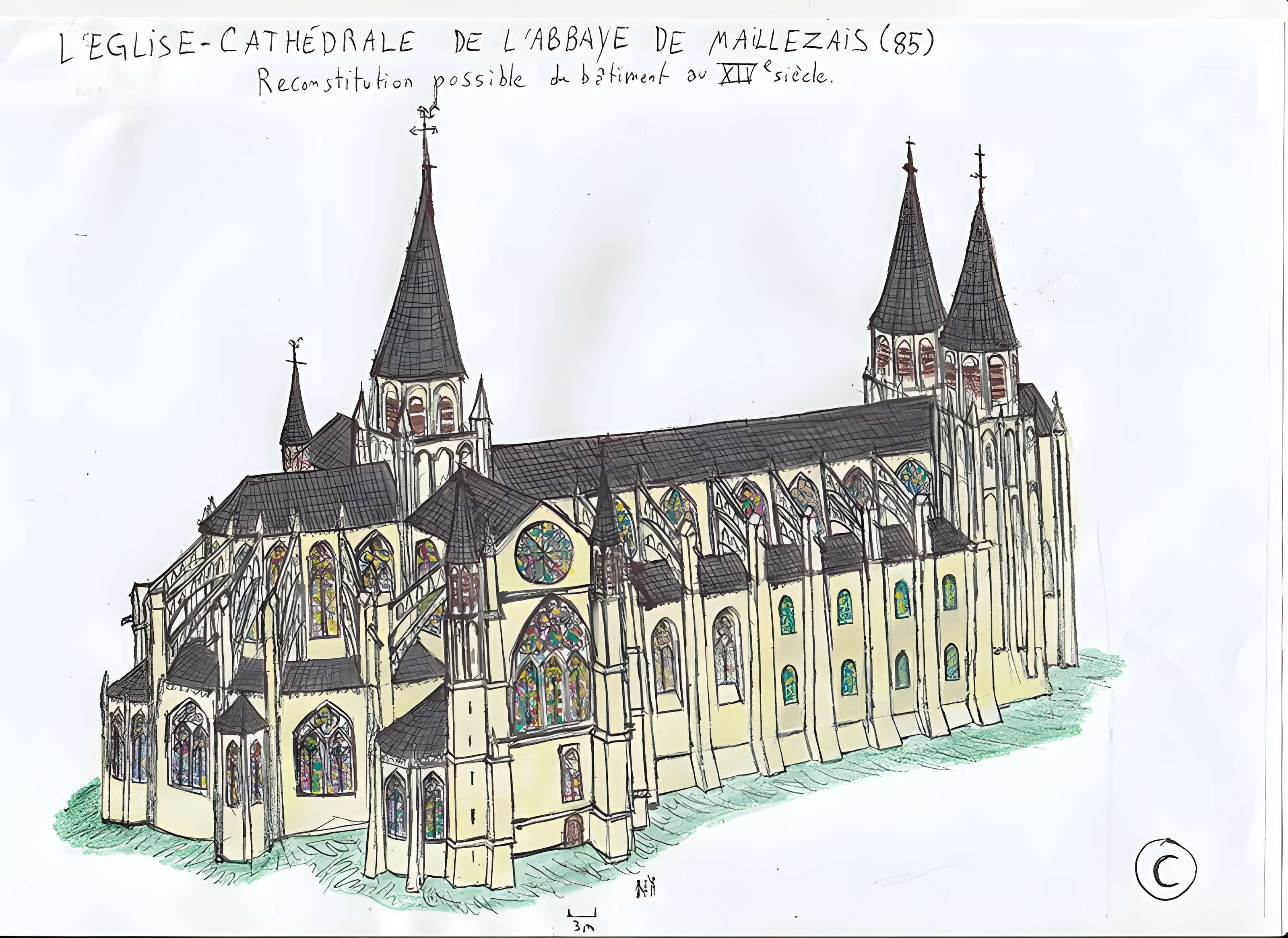 Cathédrale Saint-Pierre de Maillezais