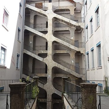 Cour des Voraces à Lyon