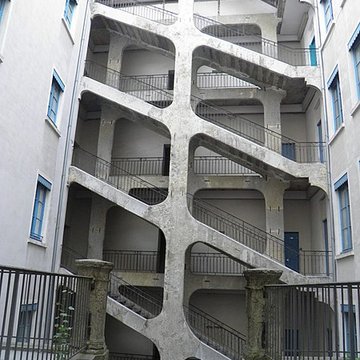 Cour des Voraces à Lyon