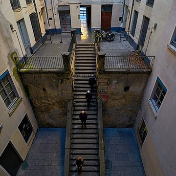 Cour des Voraces à Lyon