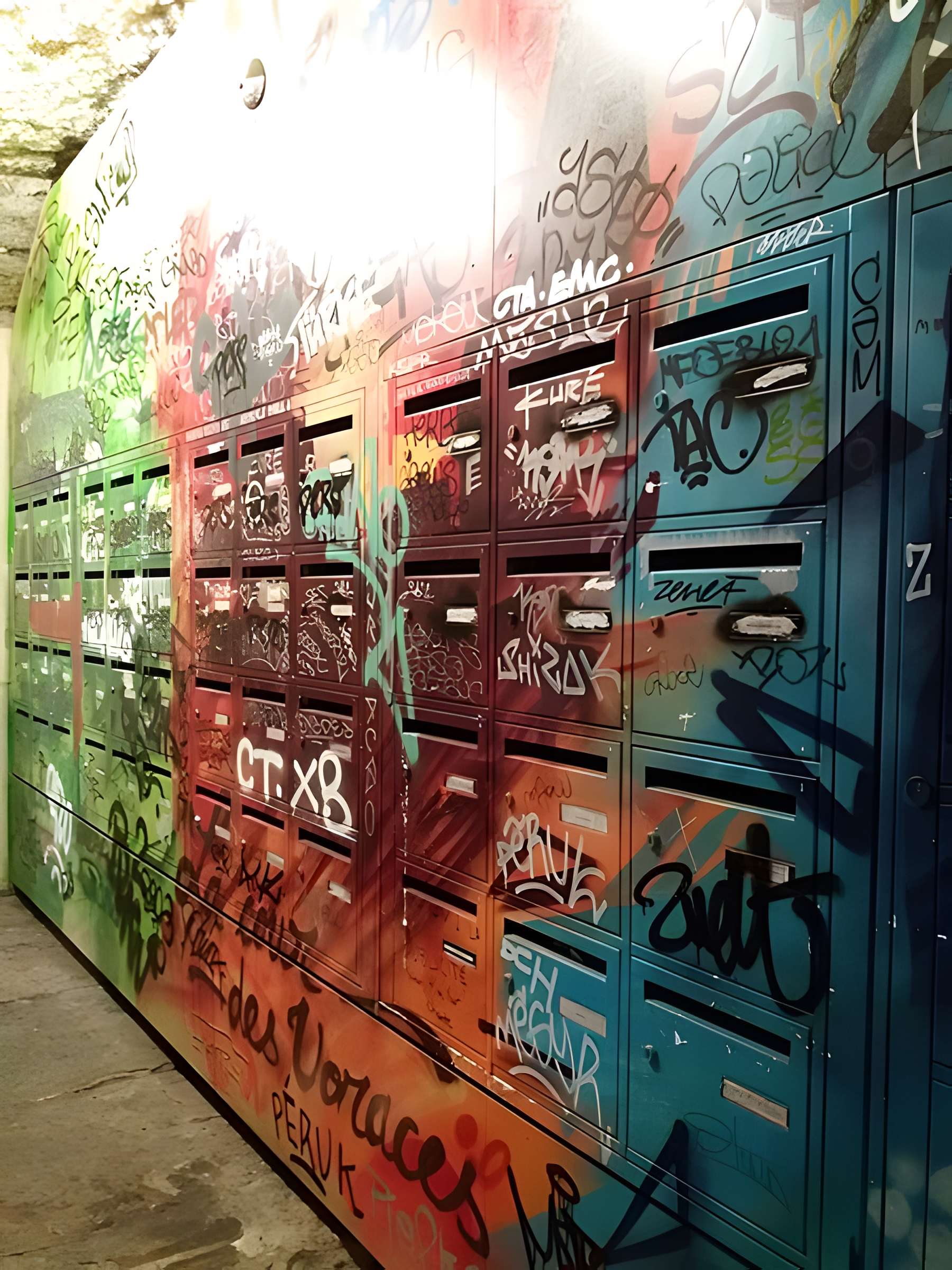 Cour des Voraces à Lyon