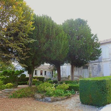 Presbytère et jardin