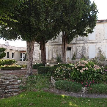 Presbytère et jardin