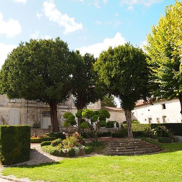 Presbytère et jardin