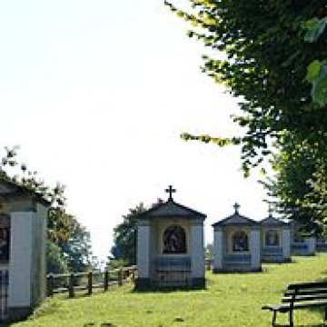 Couvent du Bischenberg de Bischoffsheim : Chemin de Croix - Vue partielle