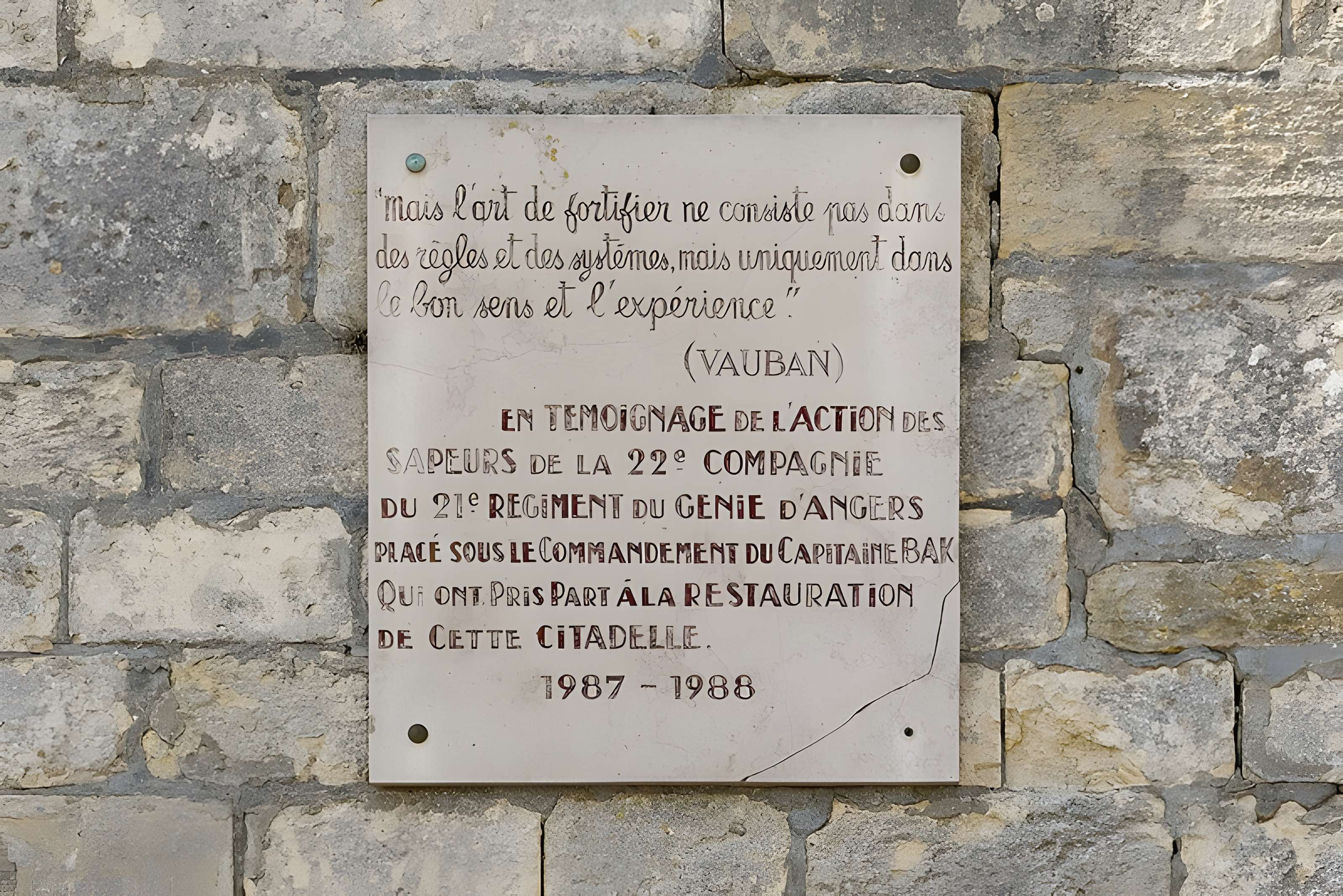 Citadelle et fortifications