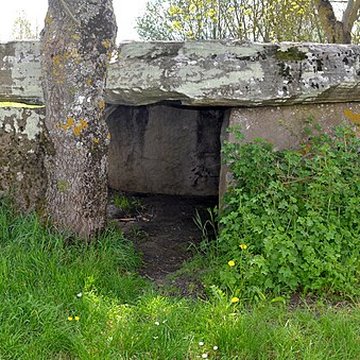 Dolmen de la Pierre Cesée à Soucelles