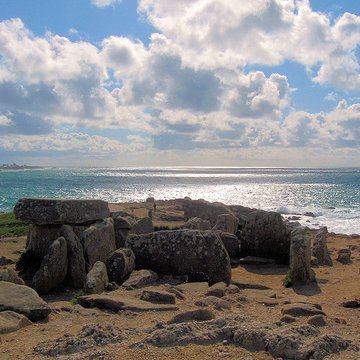 Dolmen de la pointe de la Torche à Plomeur