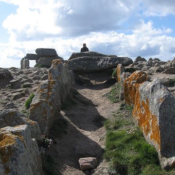 Dolmen de la pointe de la Torche à Plomeur