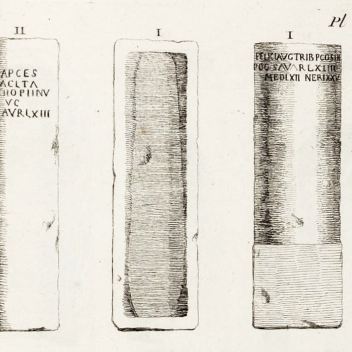 Photo de Borne milliaire en pierre de lépoque gallo-romaine