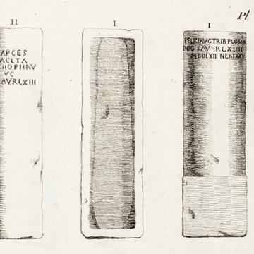 Borne milliaire en pierre de lépoque gallo-romaine