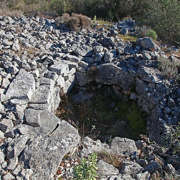 Photo de Dolmen et Tombe en blocs de Mauvans Sud à Saint-Cézaire-sur-Siagne