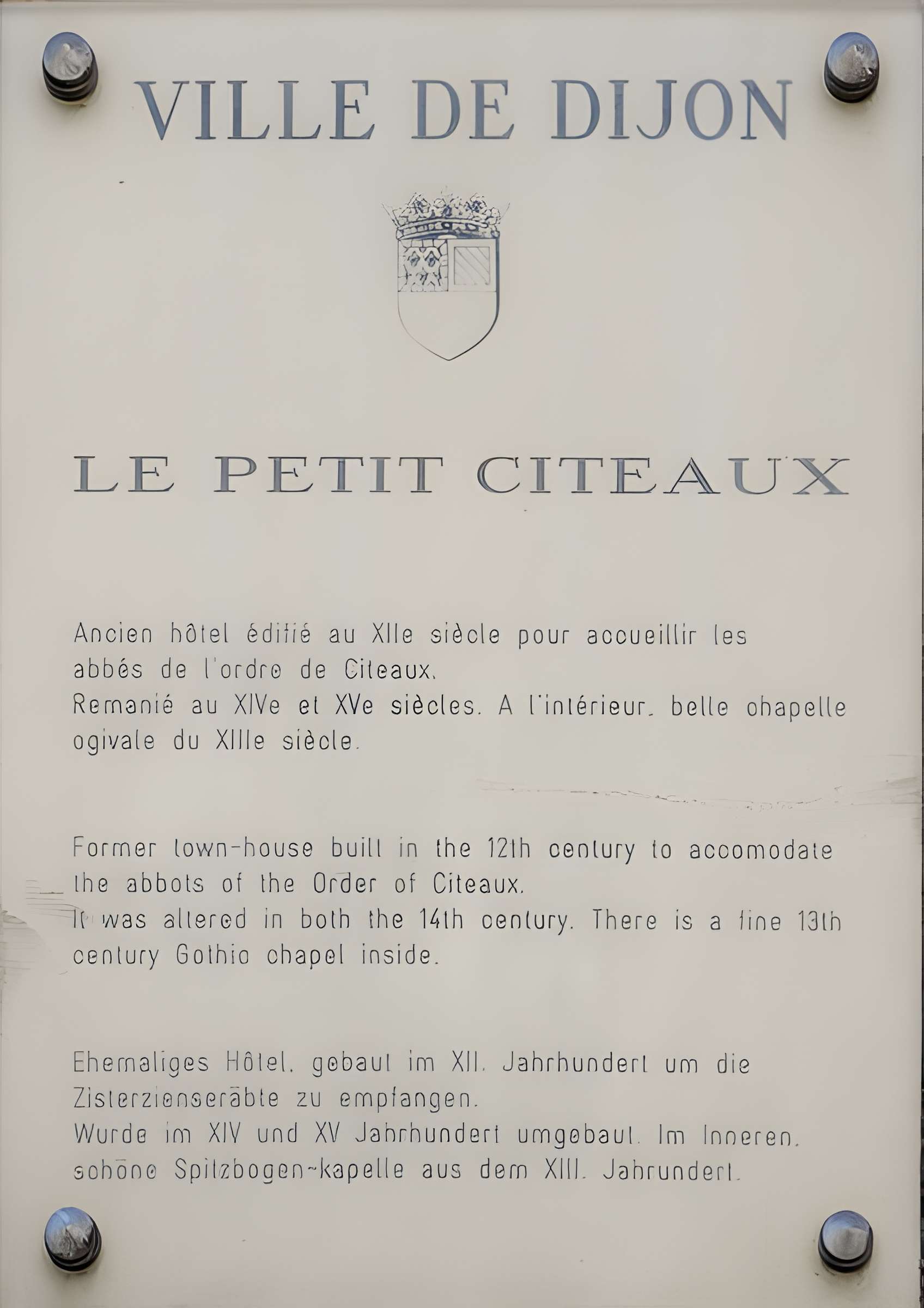 Maison Milsand, dite aussi des Ambassadeurs