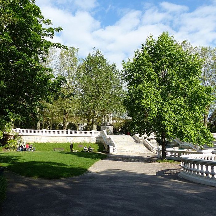Photo de Réservoir Darcy et jardin Darcy, y compris ses clôtures et la fontaine de la Jeunesse