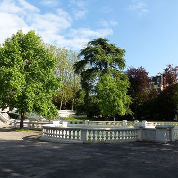 Réservoir Darcy et jardin Darcy, y compris ses clôtures et la fontaine de la Jeunesse