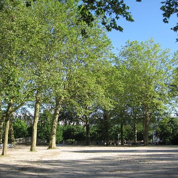 Réservoir Darcy et jardin Darcy, y compris ses clôtures et la fontaine de la Jeunesse