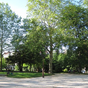 Réservoir Darcy et jardin Darcy, y compris ses clôtures et la fontaine de la Jeunesse