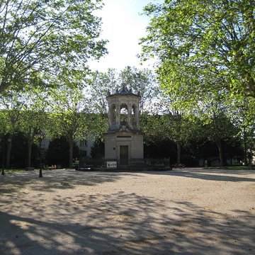 Réservoir Darcy et jardin Darcy, y compris ses clôtures et la fontaine de la Jeunesse