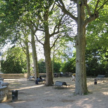 Réservoir Darcy et jardin Darcy, y compris ses clôtures et la fontaine de la Jeunesse