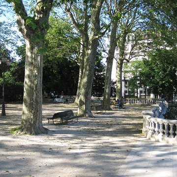 Réservoir Darcy et jardin Darcy, y compris ses clôtures et la fontaine de la Jeunesse