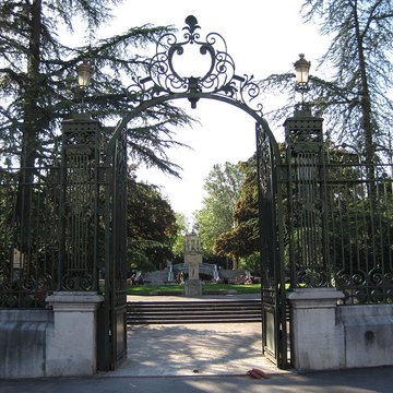 Réservoir Darcy et jardin Darcy, y compris ses clôtures et la fontaine de la Jeunesse