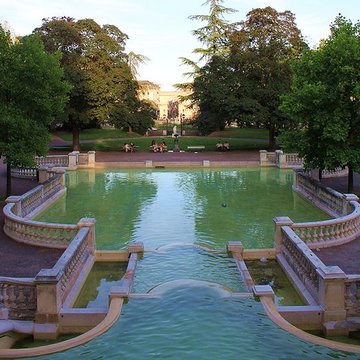 Réservoir Darcy et jardin Darcy, y compris ses clôtures et la fontaine de la Jeunesse