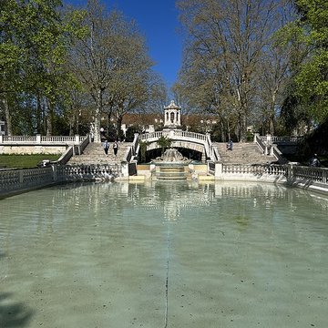 Réservoir Darcy et jardin Darcy, y compris ses clôtures et la fontaine de la Jeunesse