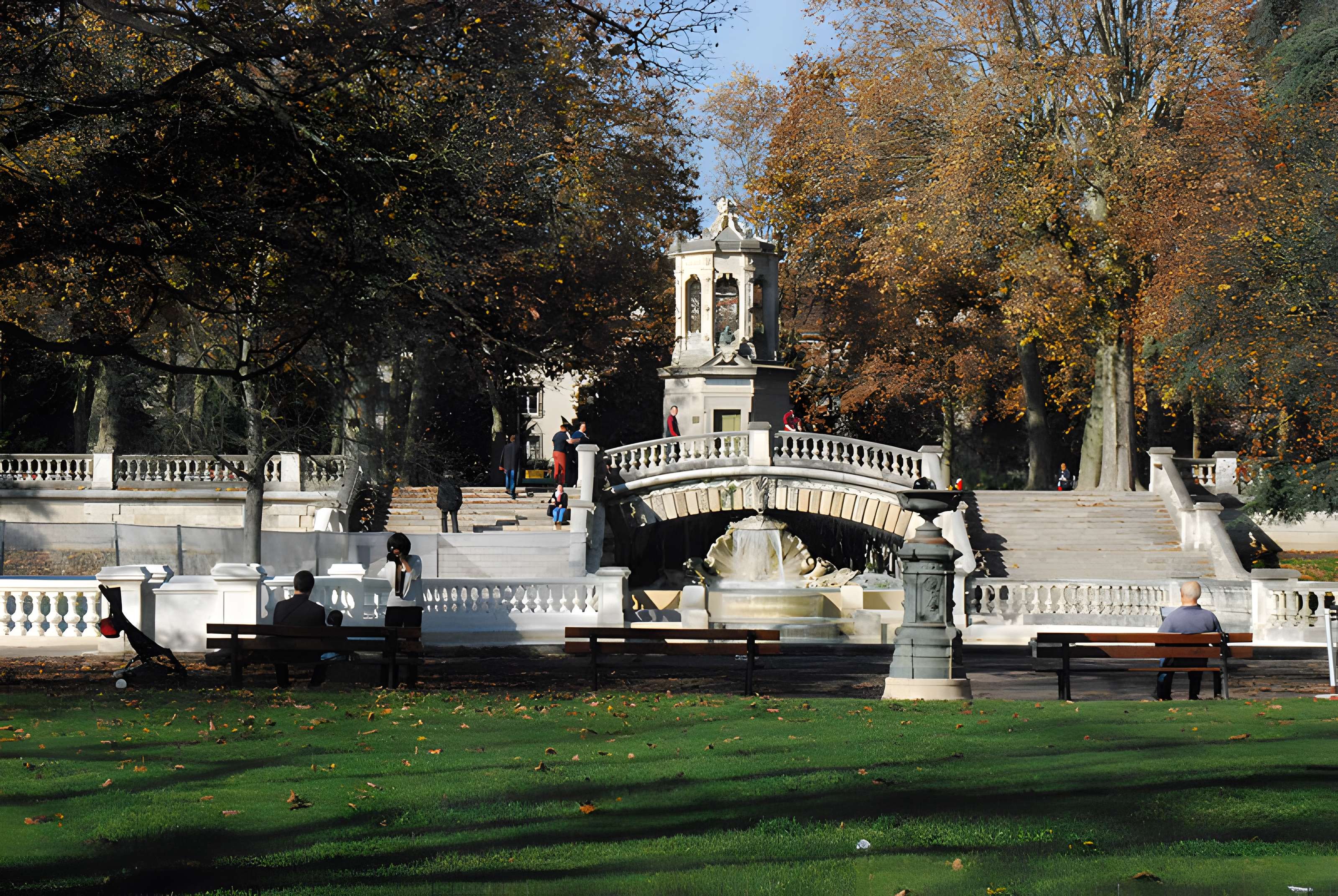 Réservoir Darcy et jardin Darcy, y compris ses clôtures et la fontaine de la Jeunesse