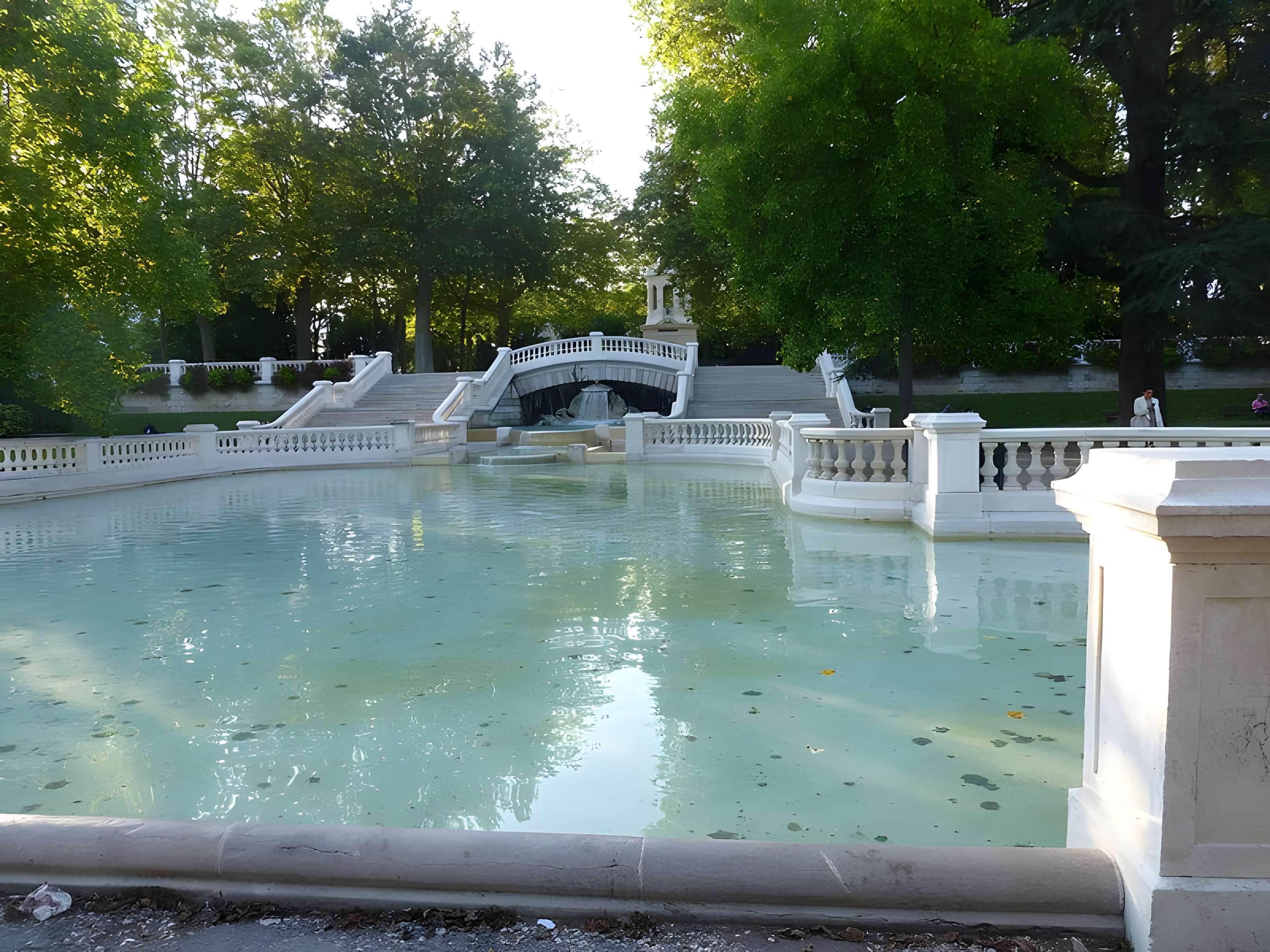 Réservoir Darcy et jardin Darcy, y compris ses clôtures et la fontaine de la Jeunesse