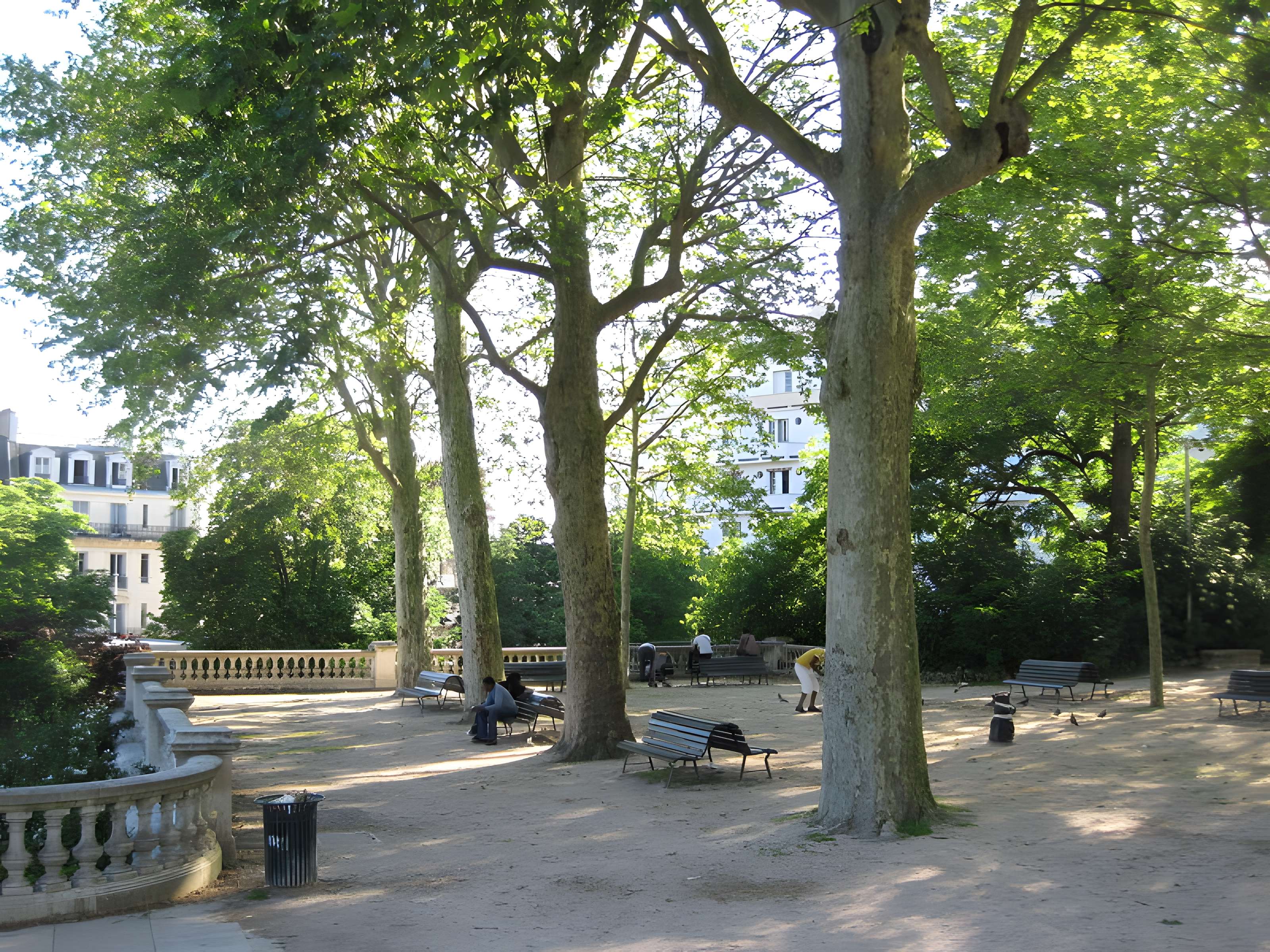 Réservoir Darcy et jardin Darcy, y compris ses clôtures et la fontaine de la Jeunesse