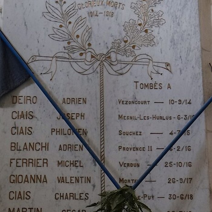 Photo de Église de lInvention-de-la-Sainte-Croix de Saint-Dalmas