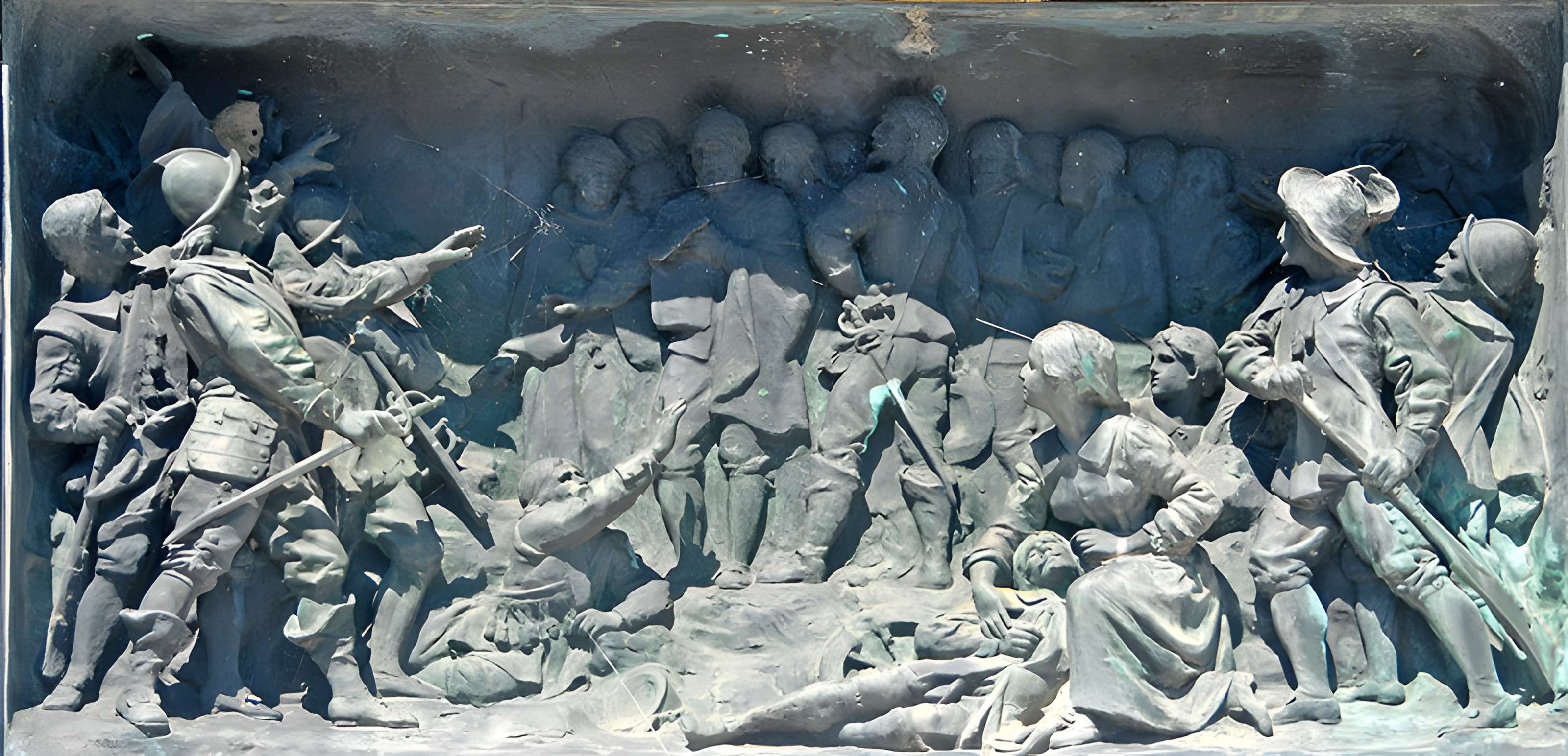 Monument dit de la Délibération, commémoratif de la Belle Défense fin octobre 1636