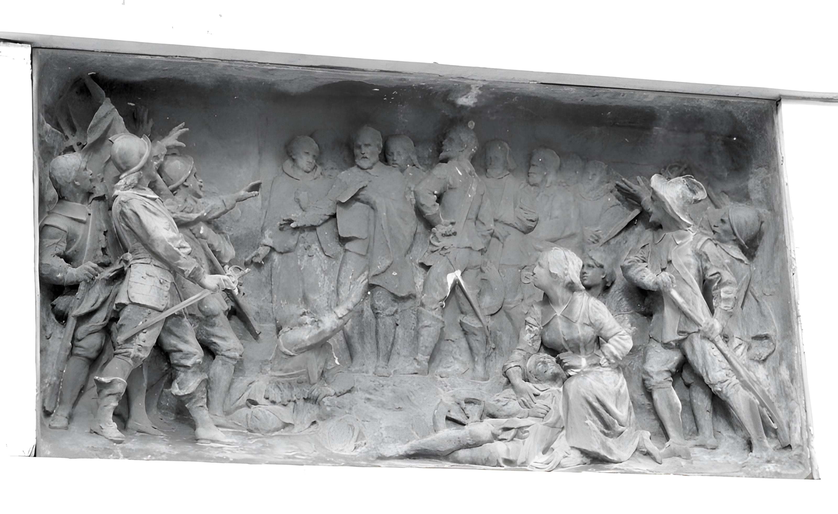 Monument dit de la Délibération, commémoratif de la Belle Défense fin octobre 1636