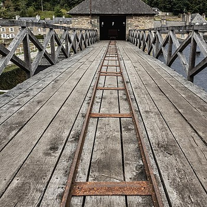 Photo de Anciennes forges des Salles également sur commune de Sainte-Brigitte, dans le Morbihan